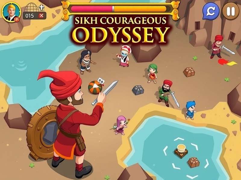 Sikh Courageous Odyssey Game Screenshot